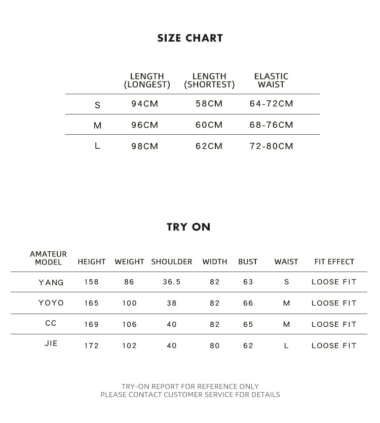 Asymmetric ruffle skirt