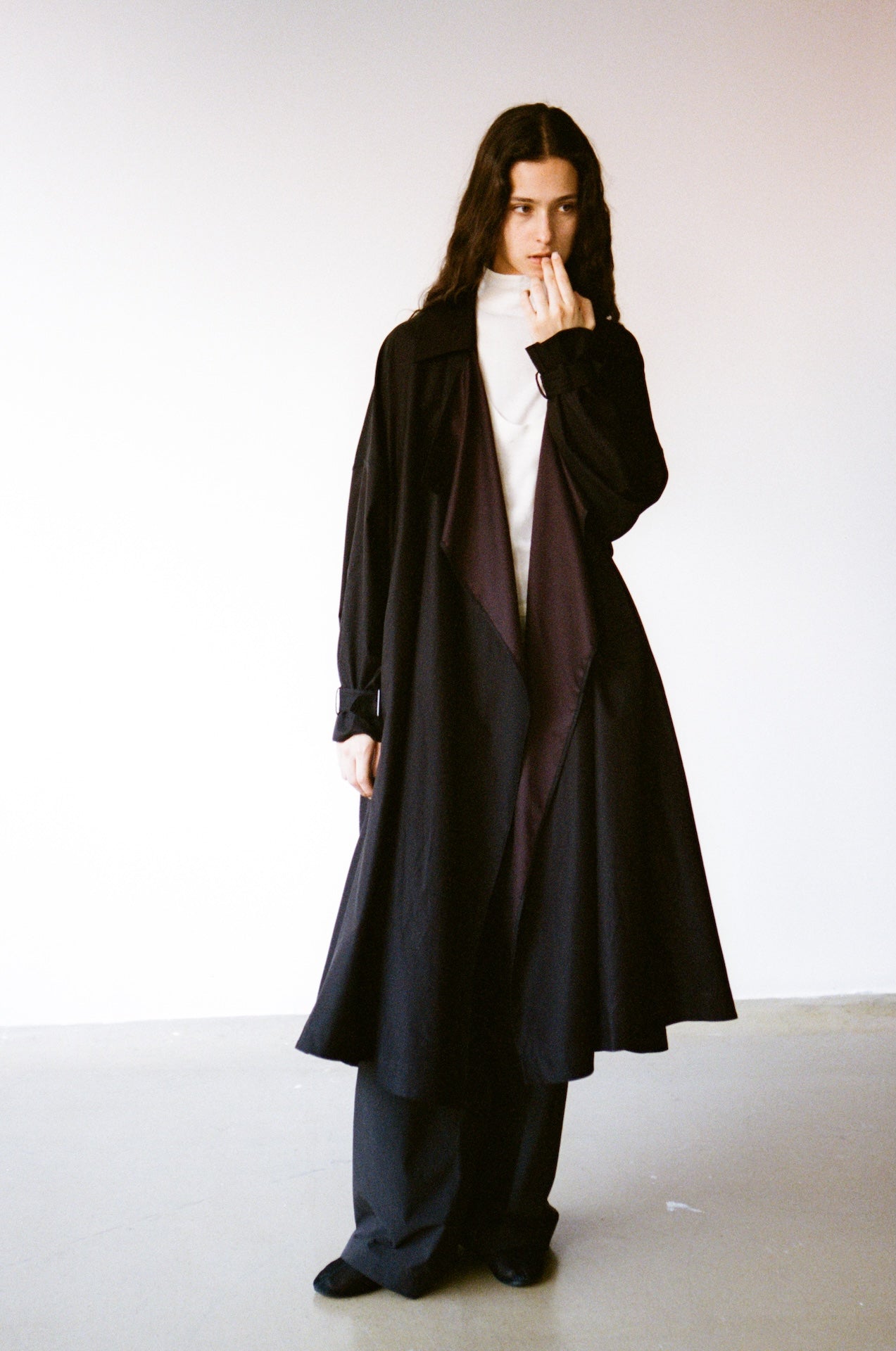 Mid-Length Trench Coat
