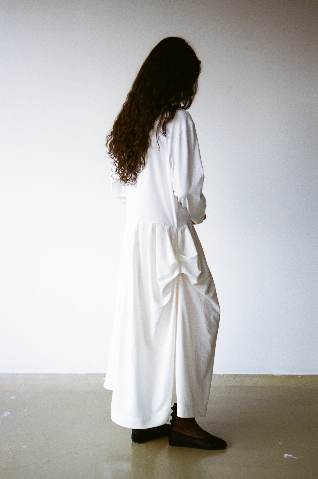 Relaxed Patchwork Long Dress