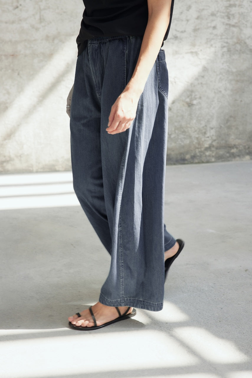 Cotton-Linen Blend Denim