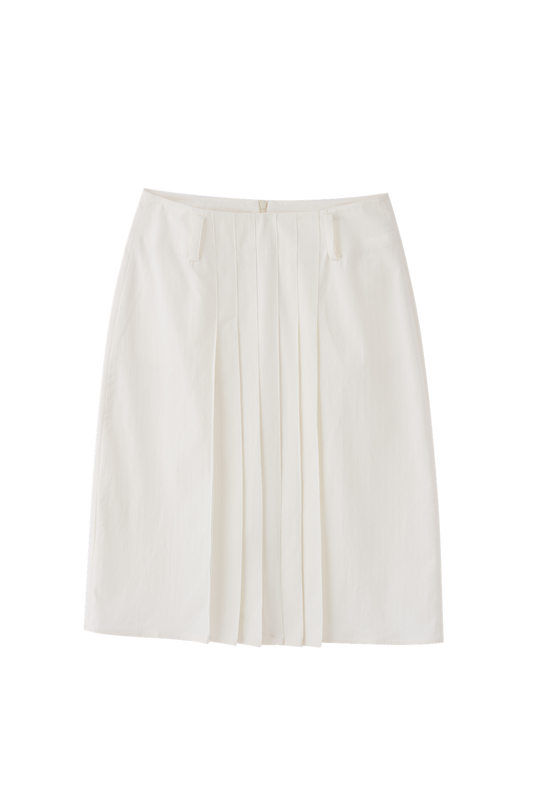 Versatile knee-length skirt