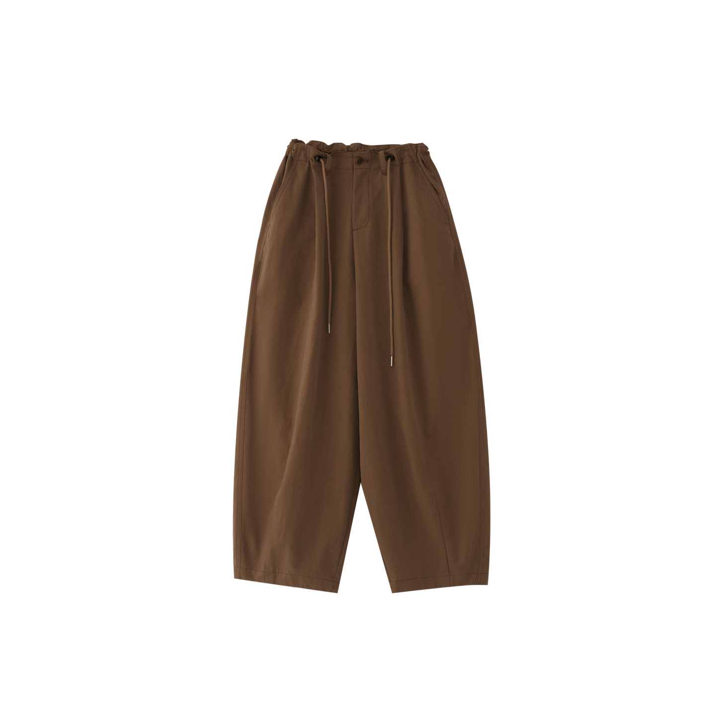 Balloon Silhouette Casual Pants