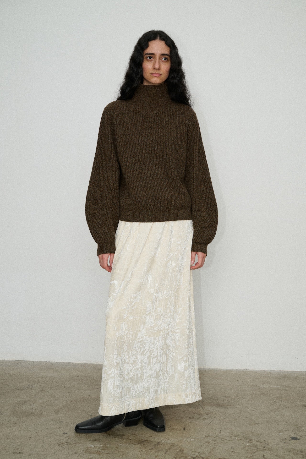 Yak Wool Turtleneck Sweater