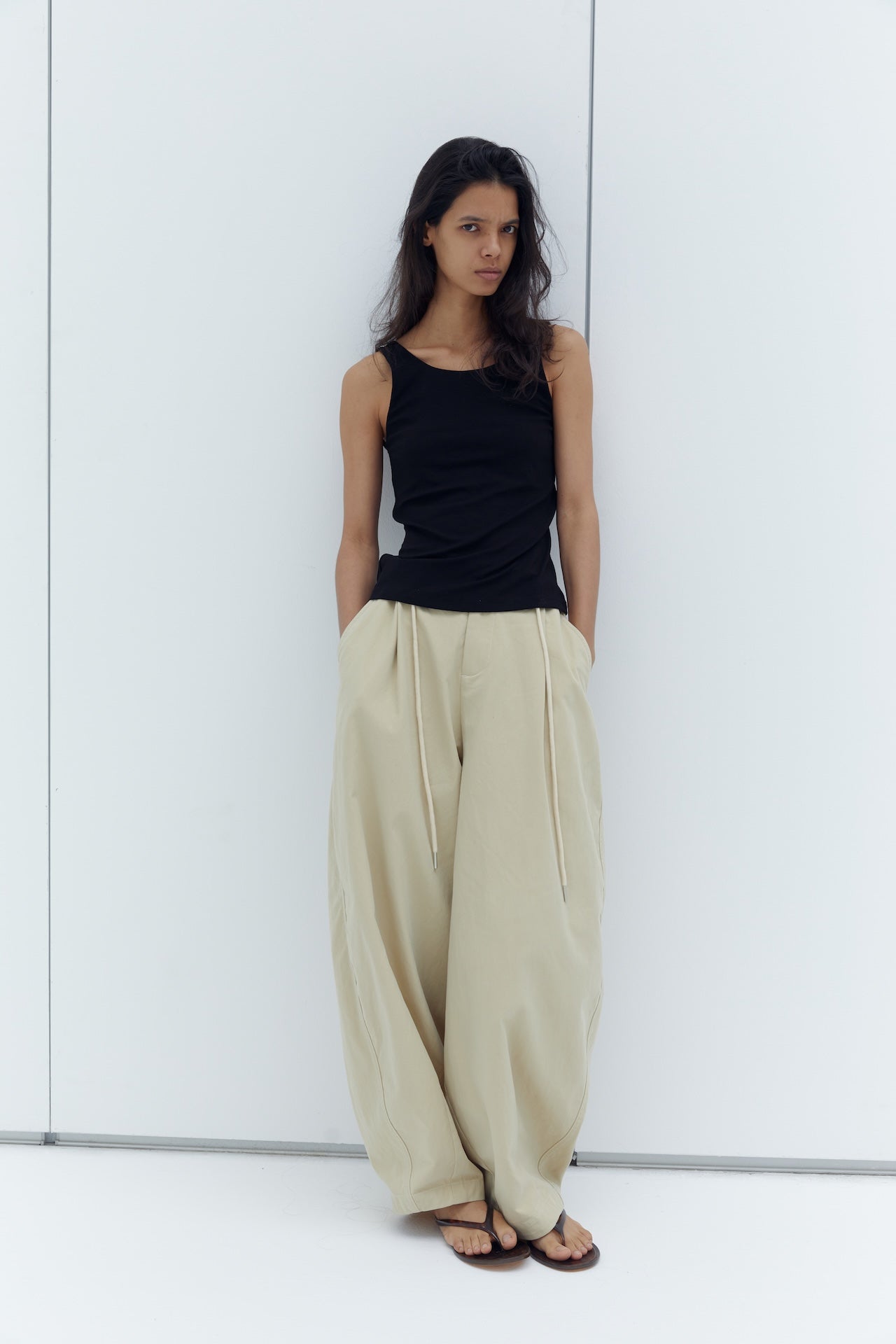 Blend Ballet-Inspired Fitted Sleeveless Tank