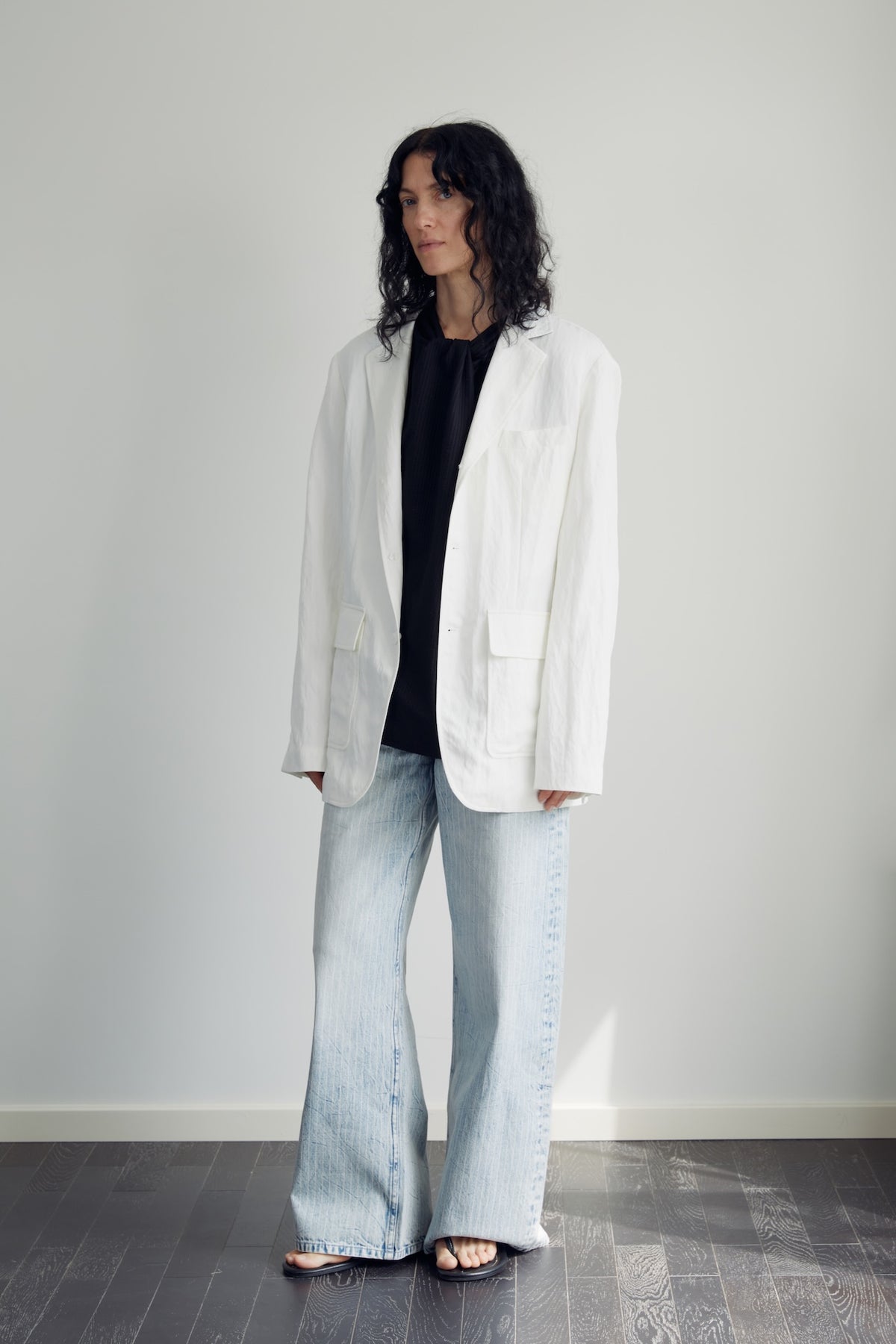 Patch-pocket blazer