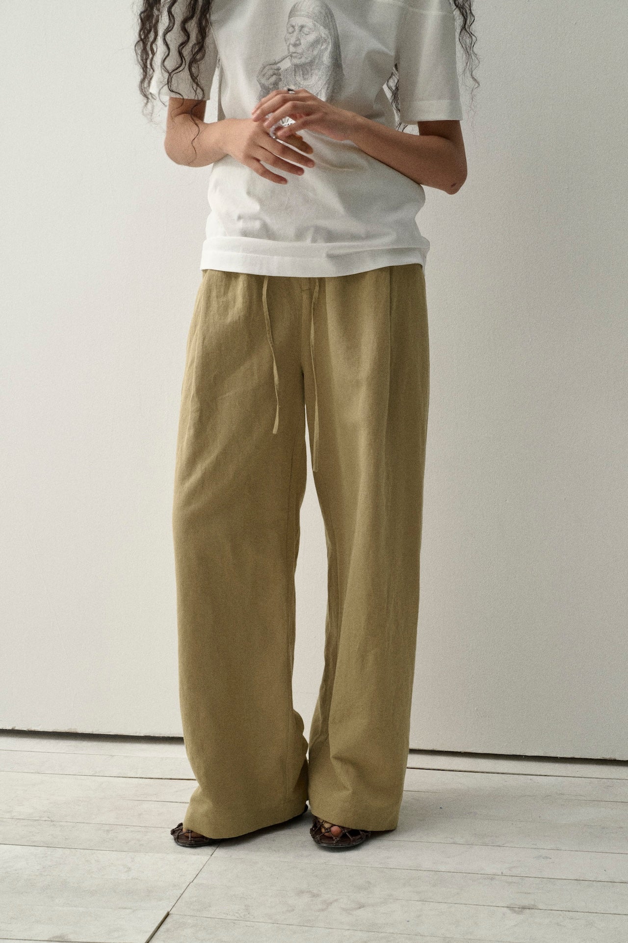Colorblock Relaxed Pants