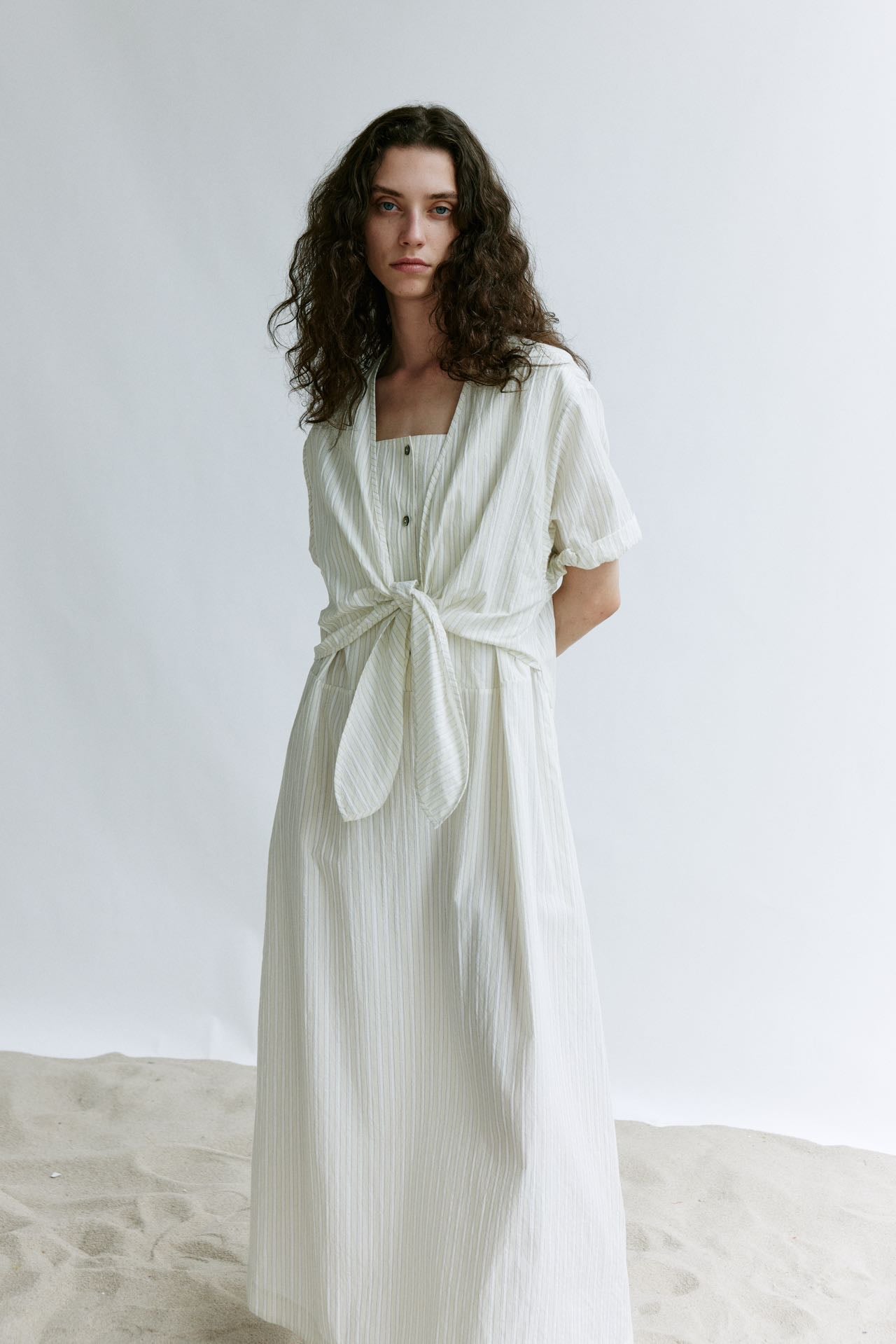 white two piece midi dress Sweet At Heart White Floral Embroidered Two-Piece Midi Dress 3