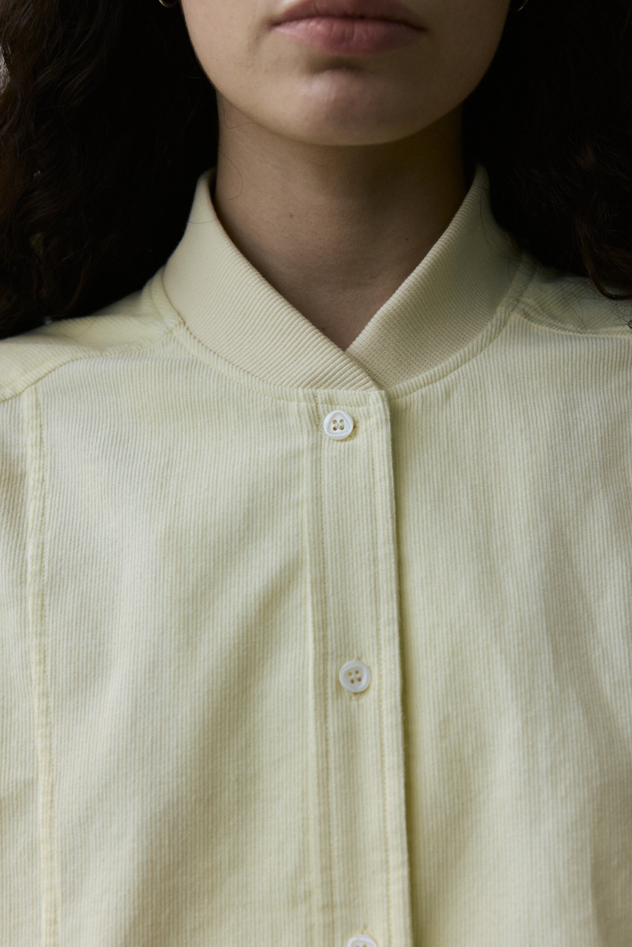 Stand-Collar Adjustable Asymmetric Vintage Shirt Jacket