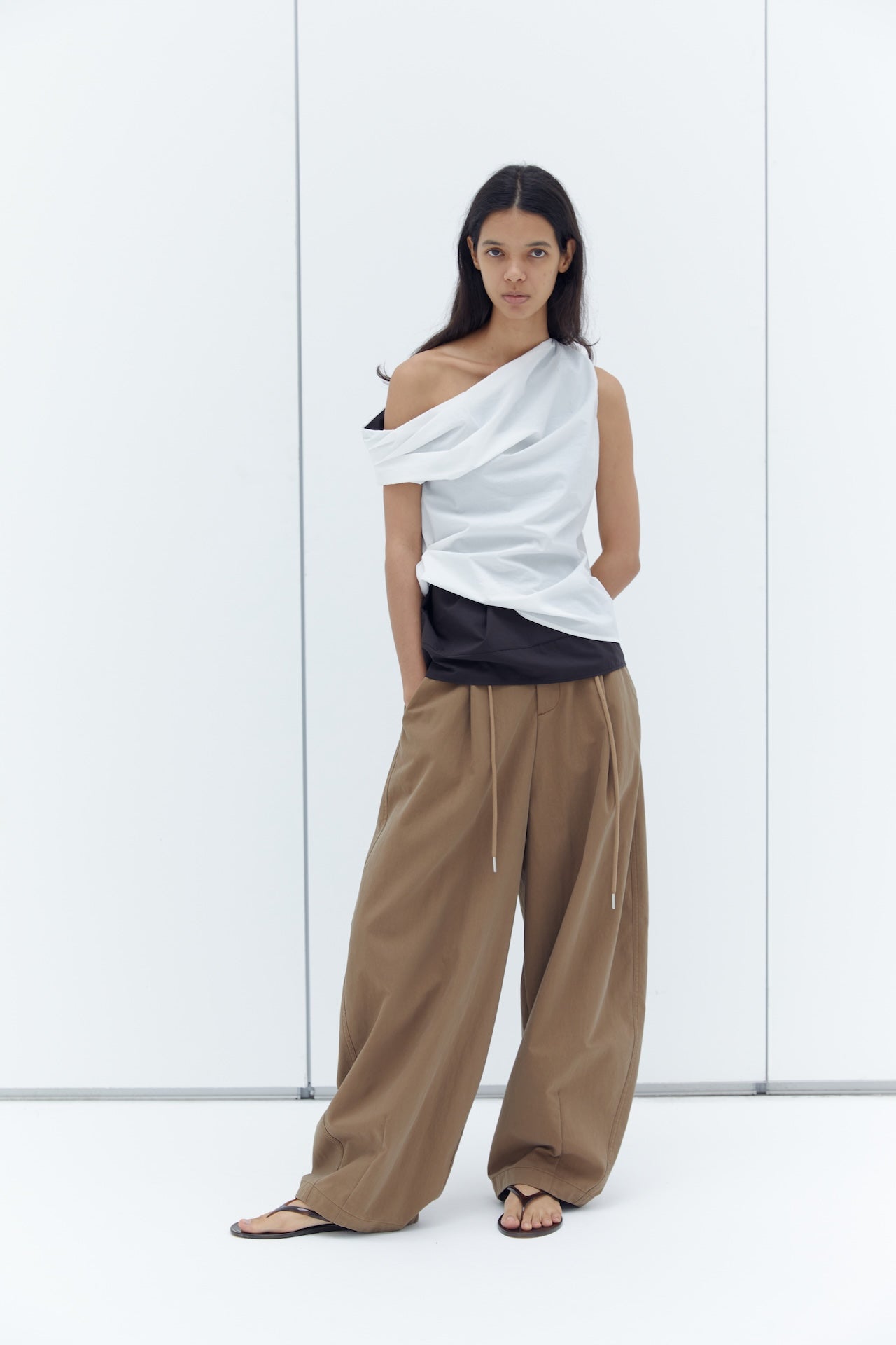 Asymmetric One-Shoulder Top