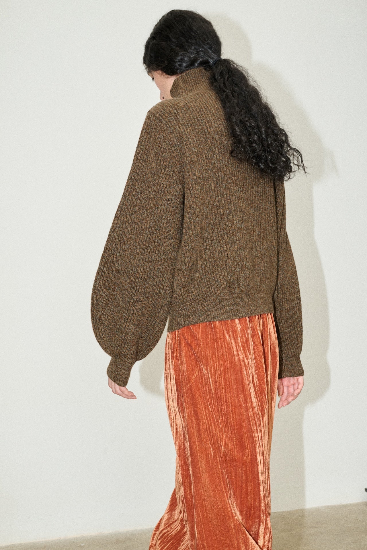 Yak Wool Turtleneck Sweater