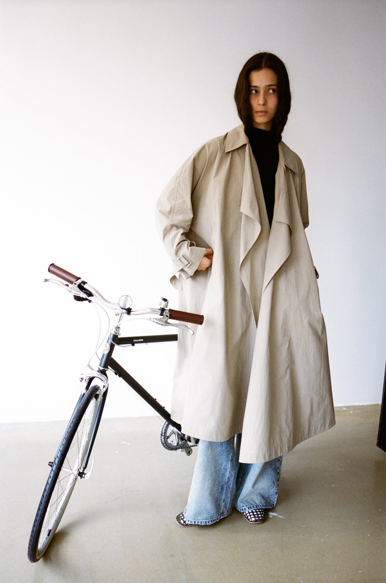 Mid-Length Trench Coat