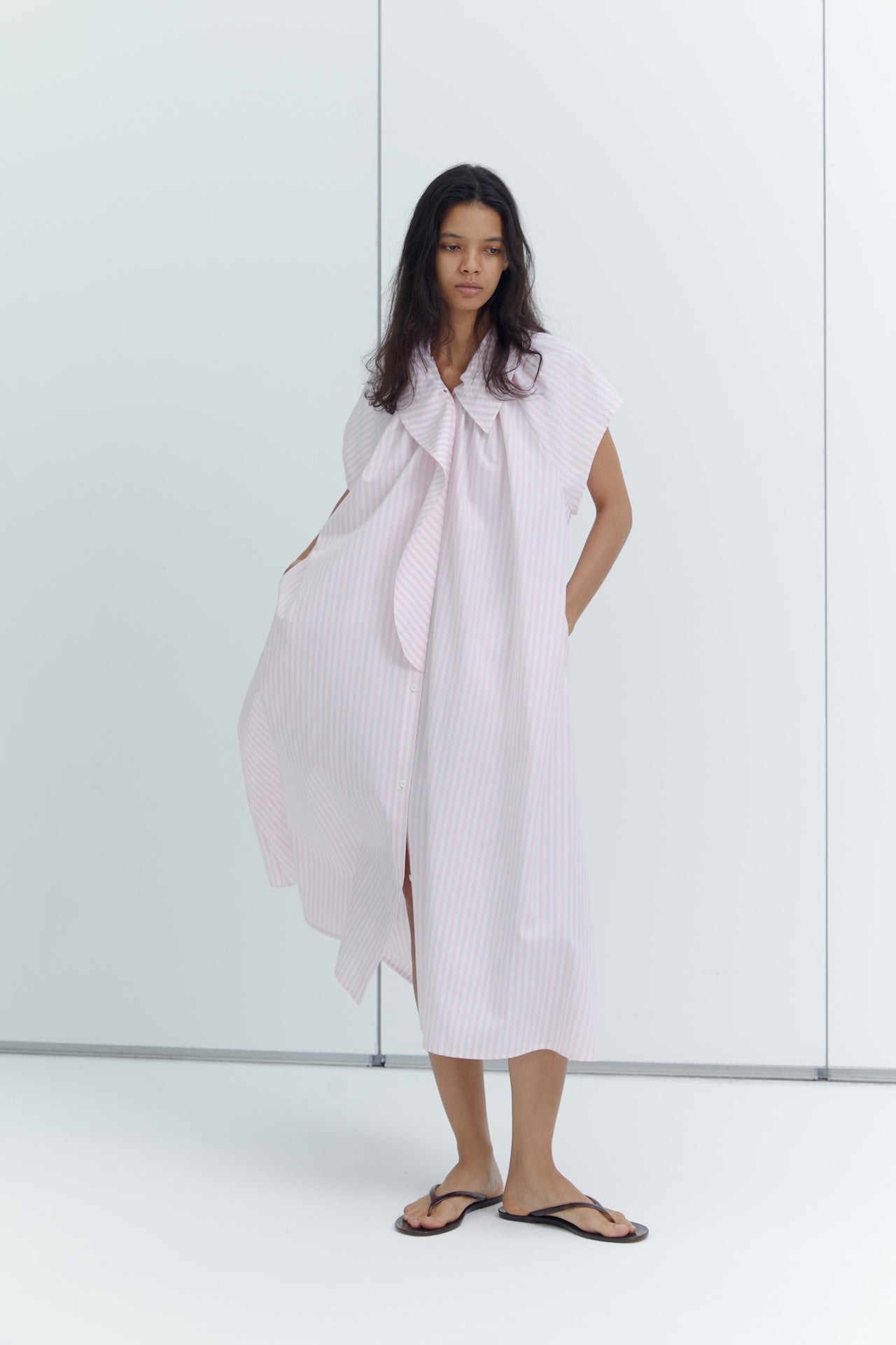 Tent silhouette dress