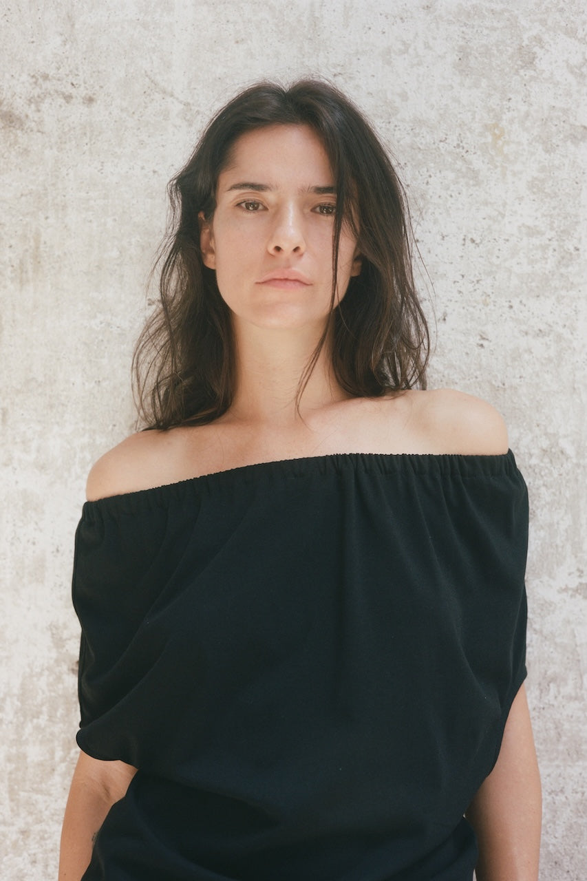 Webbing Collar T-Shirt