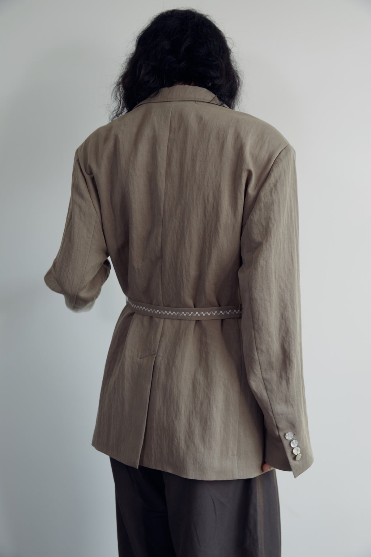 Patch-pocket blazer