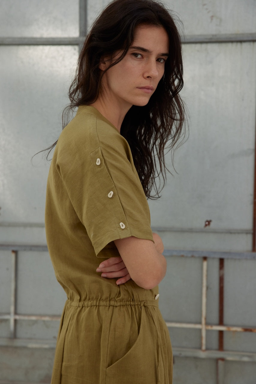 Batwing Sleeve Dress