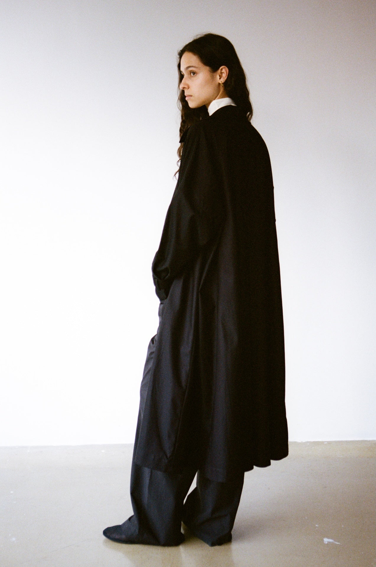 Mid-Length Trench Coat