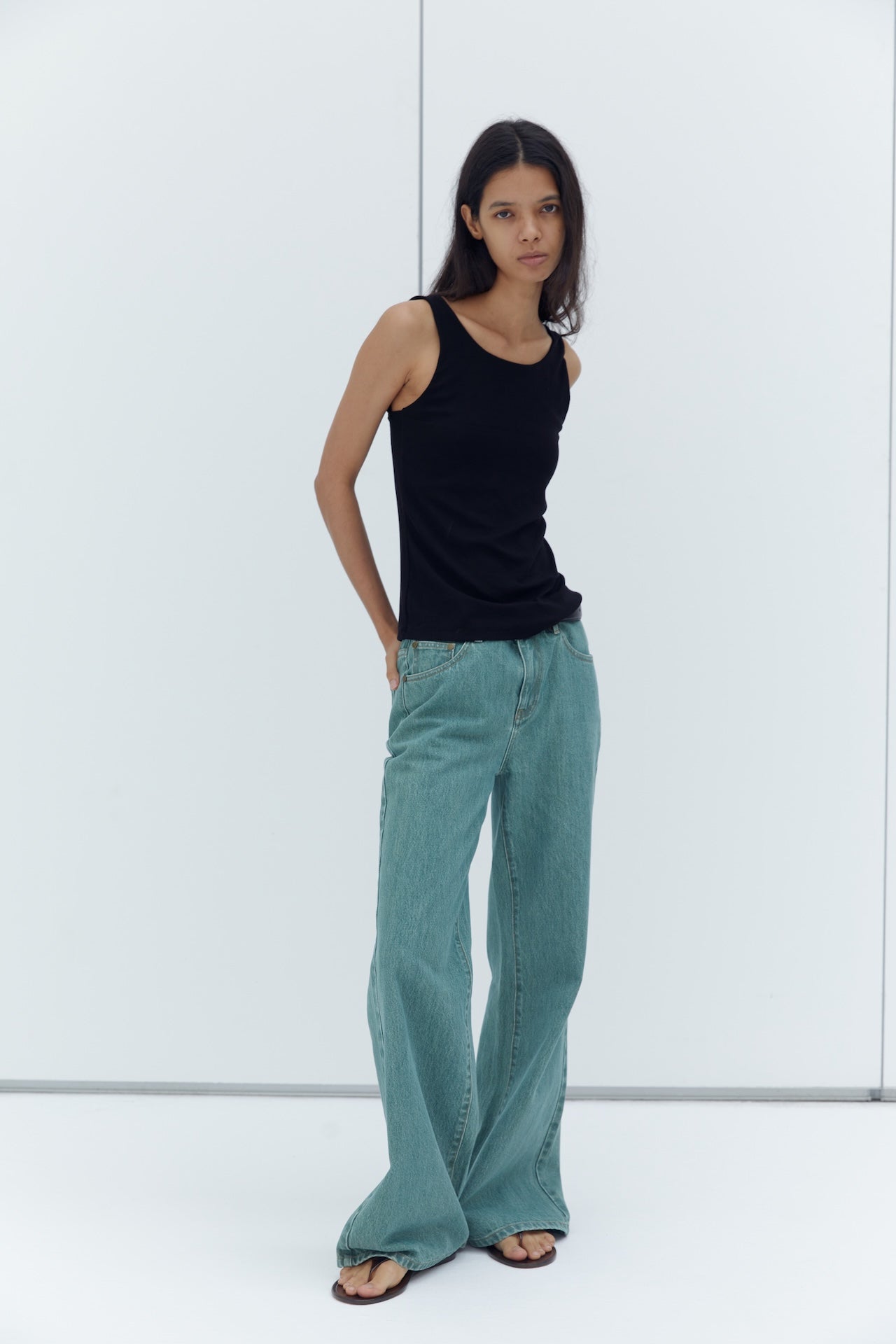 Blend Ballet-Inspired Fitted Sleeveless Tank