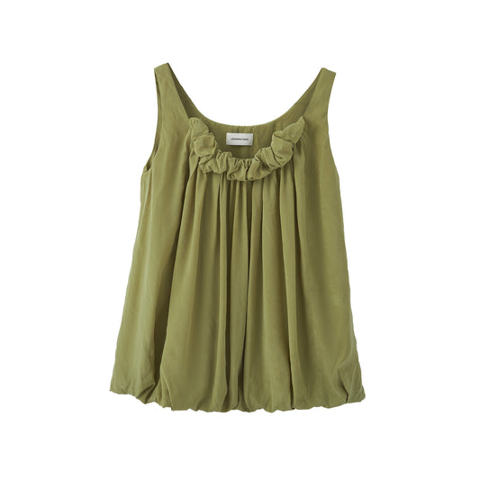 Tencel Blend Sleeveless Top