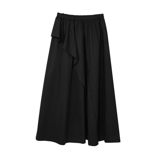 Bony Cotton Asymmetric Skirt (PRE-ORDER)