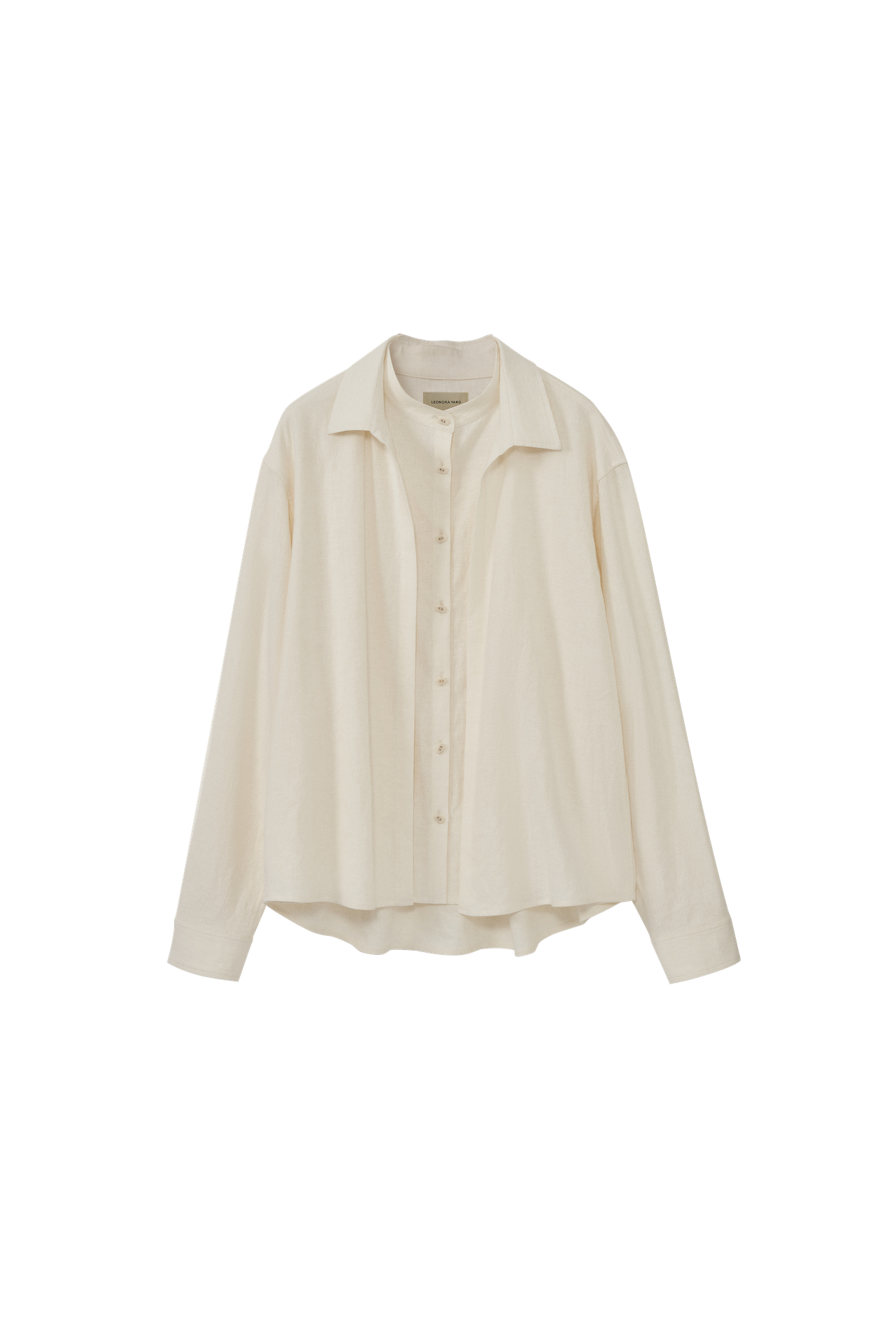 Relaxed Shirt (Faux-Layered Design)