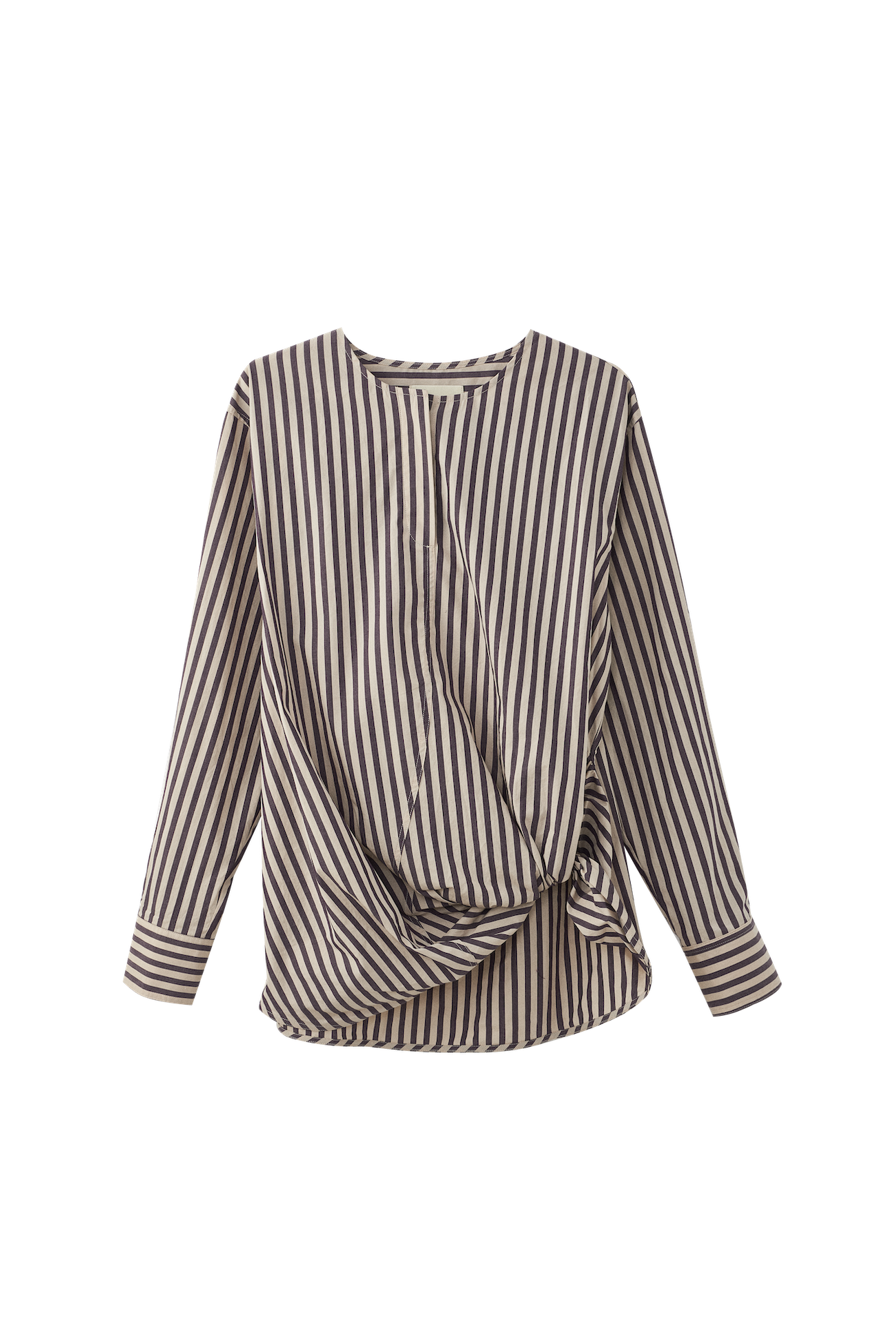 Long-Sleeve Loose Shirt