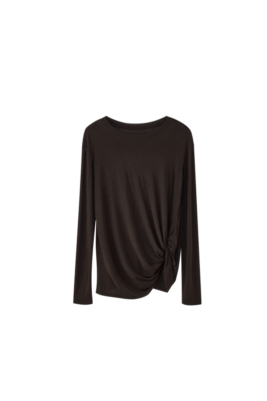 Crew Neck Long-Sleeve T-Shirt