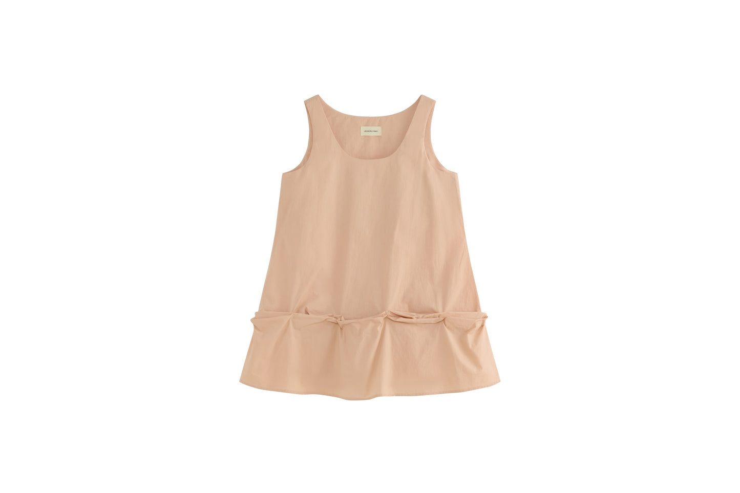 Layered Hem Sleeveless Top