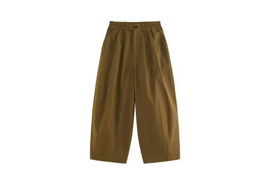 Cropped Casual Pants