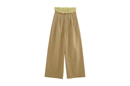 Colorblock Relaxed Pants
