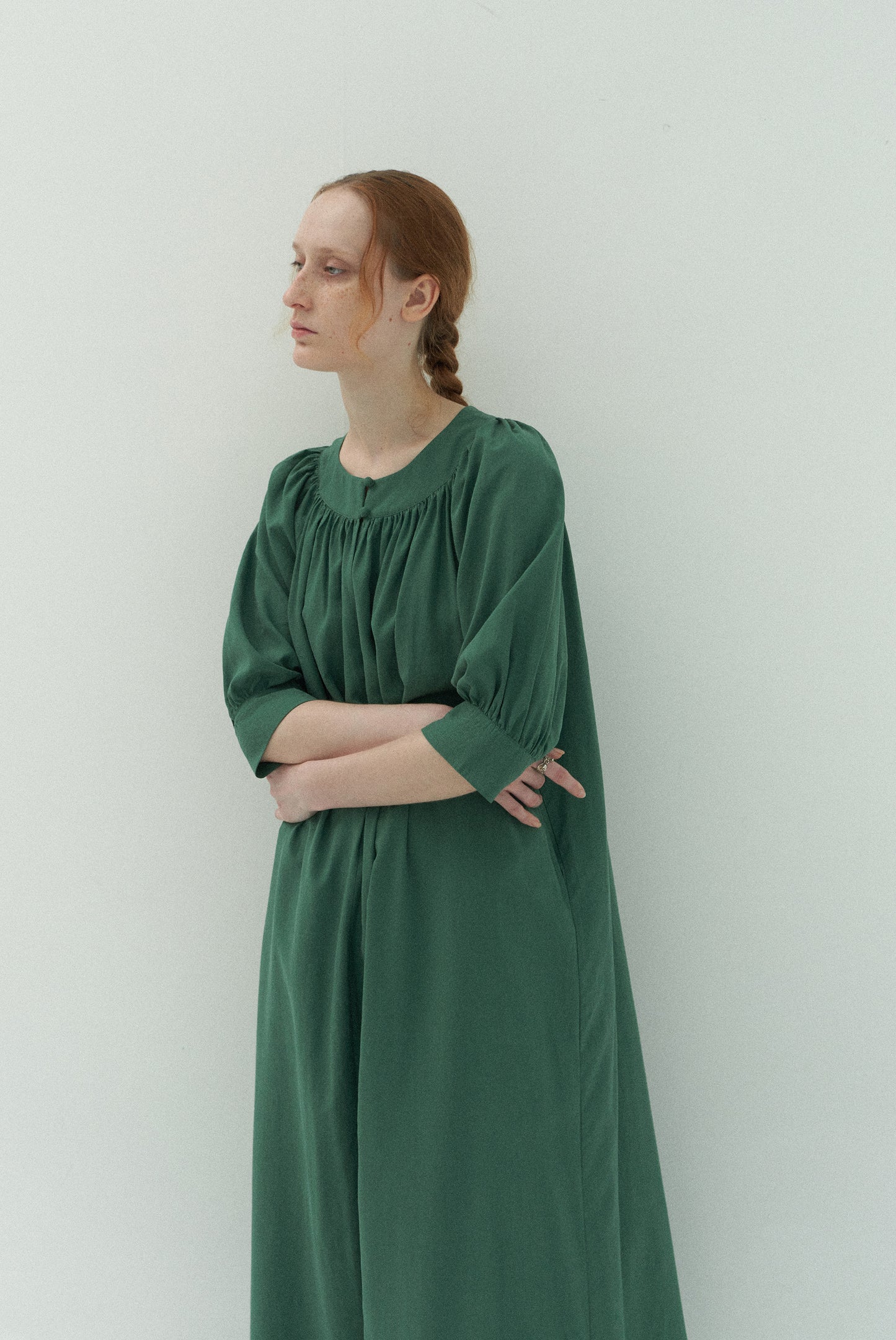 Tencel Round Neck Dress (PRE-ORDER)